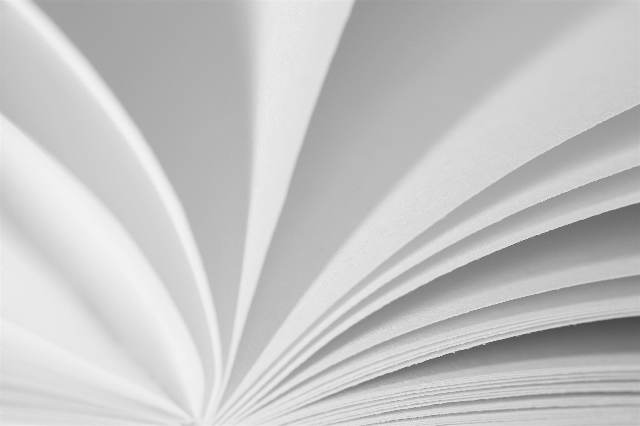 Close-up-of-pages-of-an-open-book-in-a-bright-studio